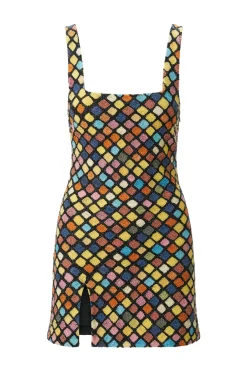 Dresses<STAUD LE SABLE DRESS  DANCE FLOOR DANCEFLOOR