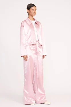 Outerwear & Jackets<STAUD LENNOX JACKET CHERRY BLOSSOM CHERRYBLOSSOM