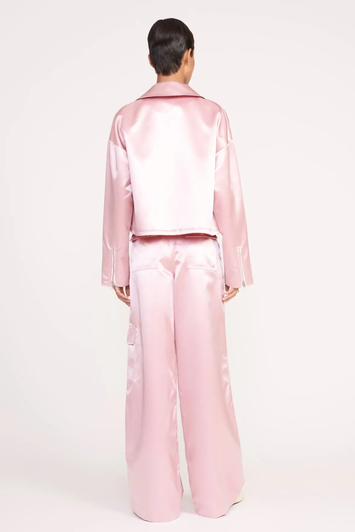 Outerwear & Jackets<STAUD LENNOX JACKET CHERRY BLOSSOM CHERRYBLOSSOM