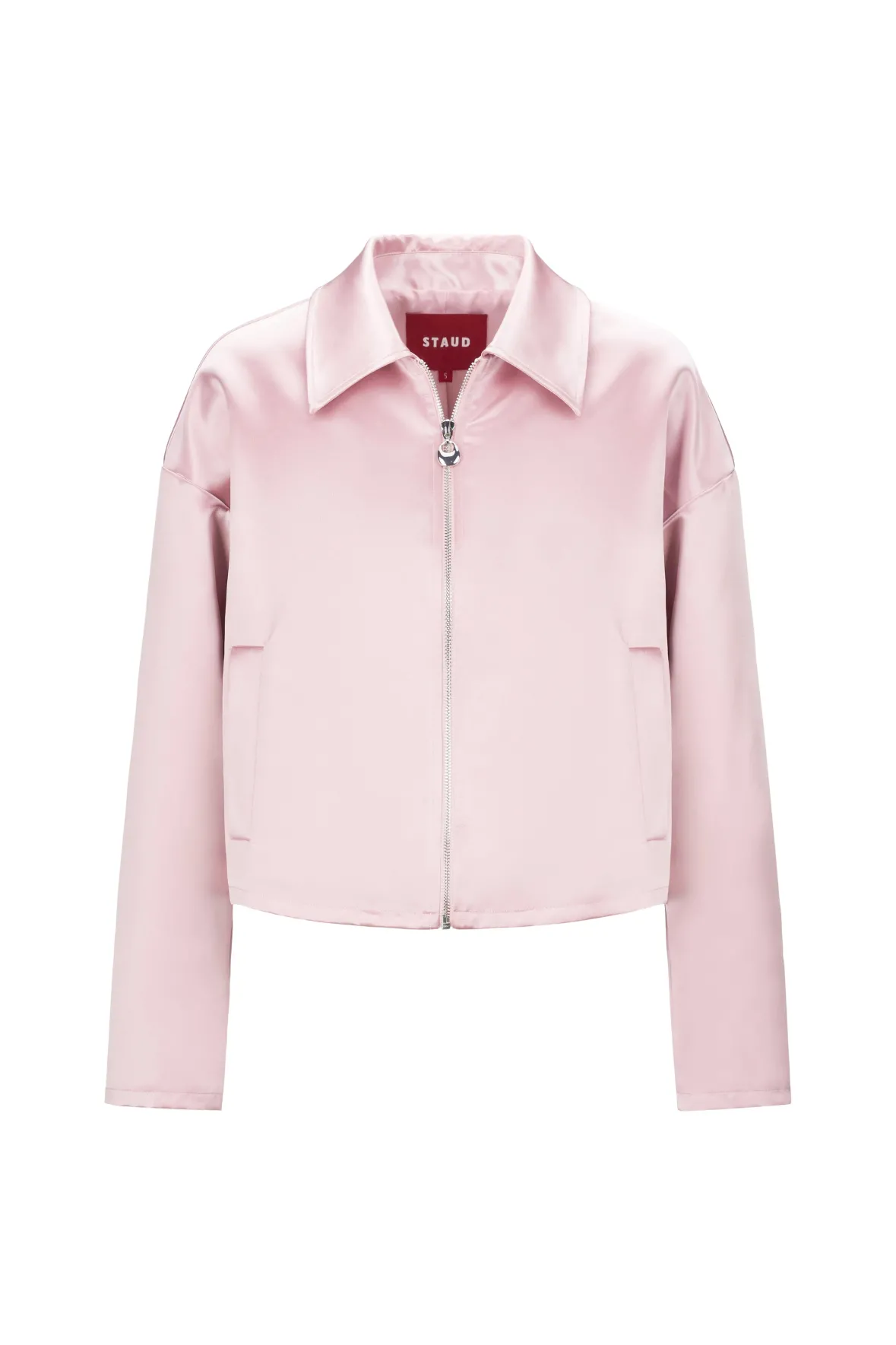 Outerwear & Jackets<STAUD LENNOX JACKET CHERRY BLOSSOM CHERRYBLOSSOM