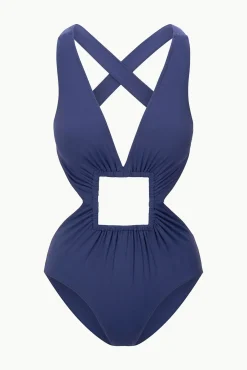 One Pieces<STAUD LIBERTY ONE PIECE NAVY