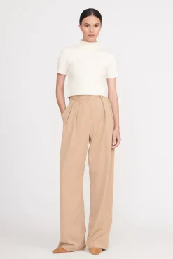 Essentials|Knits<STAUD LILOU SWEATER   IVORY