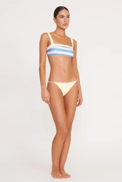 Bikinis<STAUD LIV BIKINI TOP  BUTTERCUP SEASHORE STRIPE BUTTERCUPSEASHORESTRIPE
