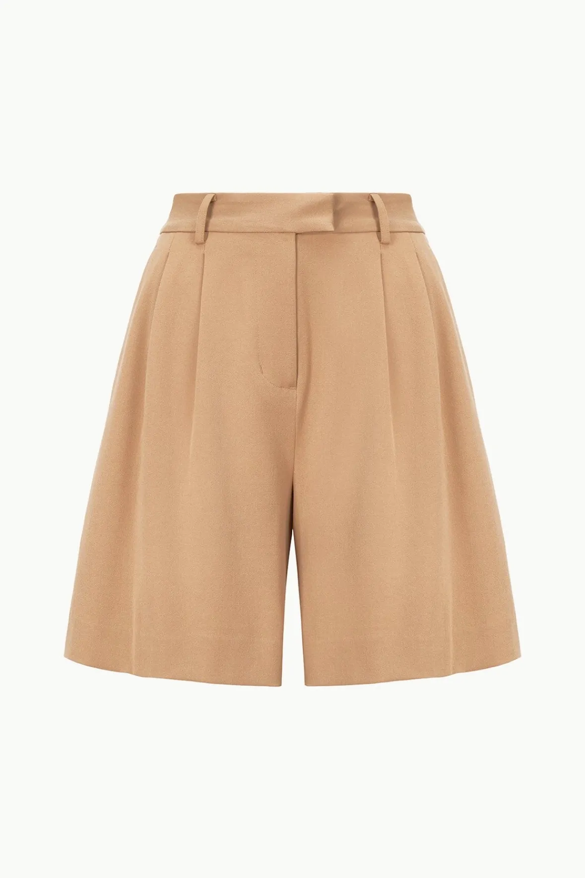 Spring Suiting|Essentials<STAUD LONG LUISA SHORT CAMEL