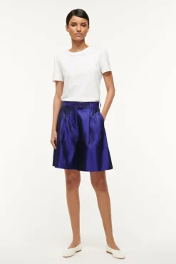 Spring Suiting|The Evening Edit<STAUD LONG LUISA SHORT   VIOLET