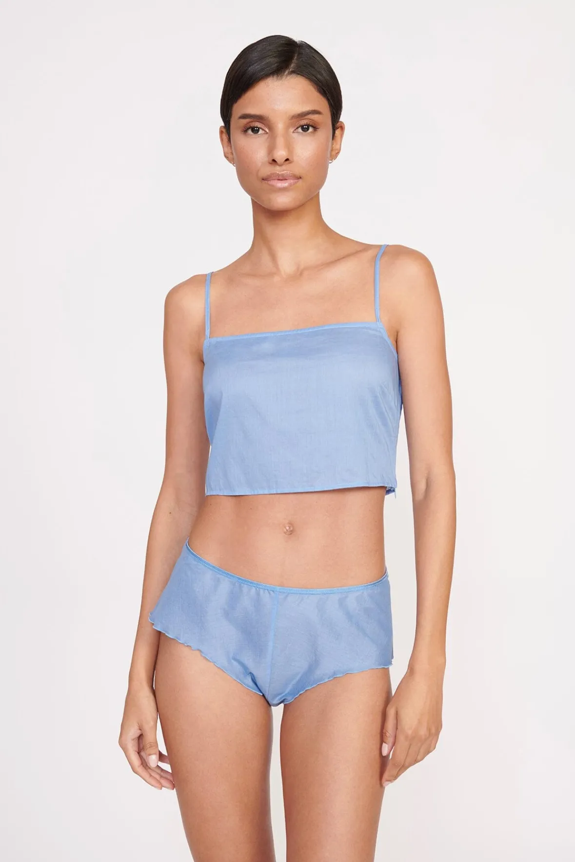 Tops<STAUD LOVEINA TOP AZURE