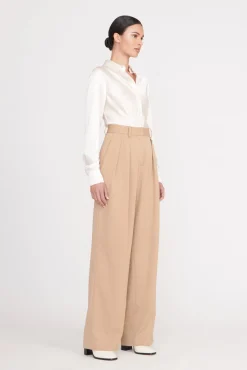 Best Sellers|Spring Suiting<STAUD LUISA PANT  CAMEL SUITING CAMELSUITING