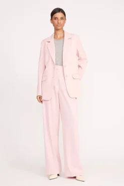 Best Sellers|Essentials<STAUD LUISA PANT CHERRY BLOSSOM SUITING CHERRYBLOSSOM