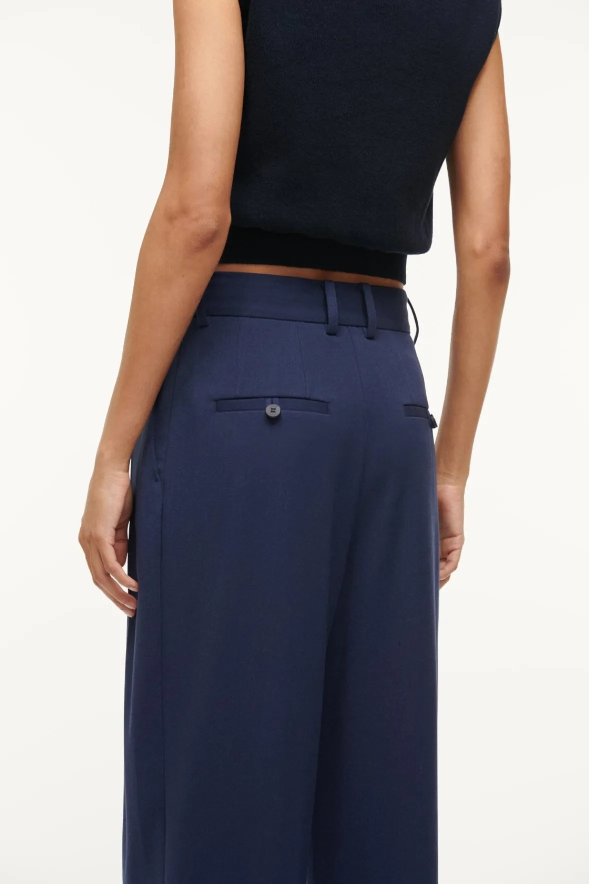 Spring Suiting|Essentials<STAUD LUISA PANT NAVY