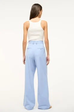 Spring Suiting|Essentials<STAUD LUISA PANT PERIWINKLE