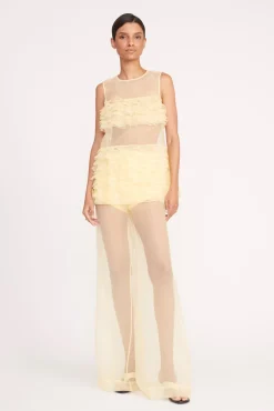 Pants & Shorts<STAUD LUKE PANT  LEMON DROP LEMONDROP
