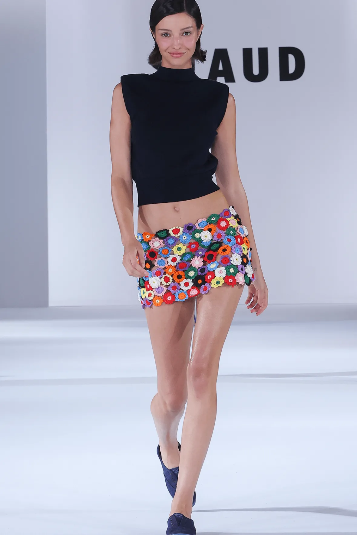 Cover-Ups|Skirts<STAUD MAGDALENA SKIRT FLORAL