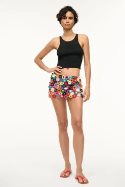 Cover-Ups|Skirts<STAUD MAGDALENA SKIRT FLORAL