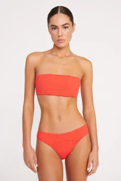 Bikinis<STAUD MALA BIKINI TOP  RED ROSE REDROSE