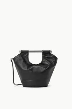 Bucket<STAUD MAR MINI BUCKET BAG   BLACK