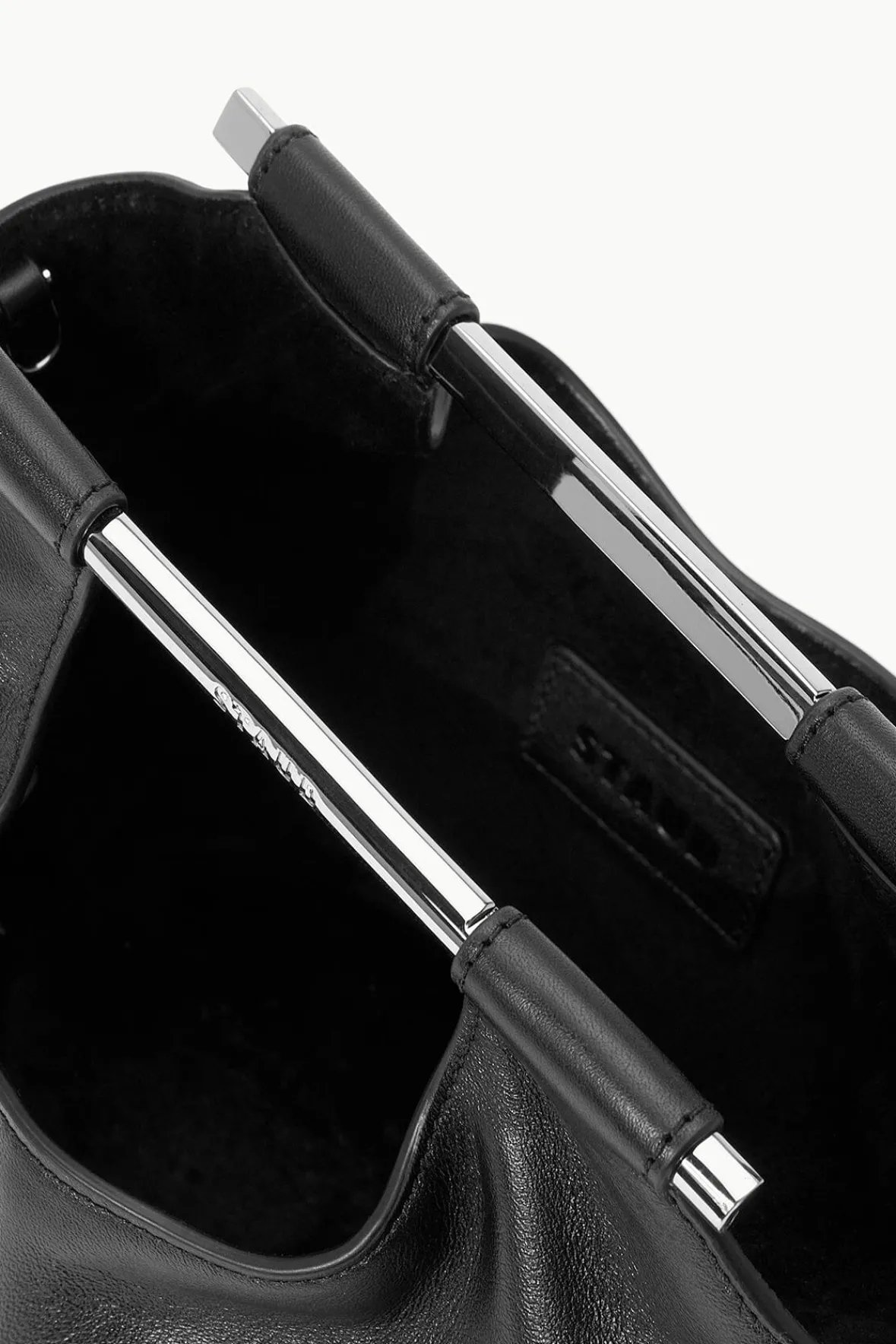 Bucket<STAUD MAR MINI BUCKET BAG BLACK
