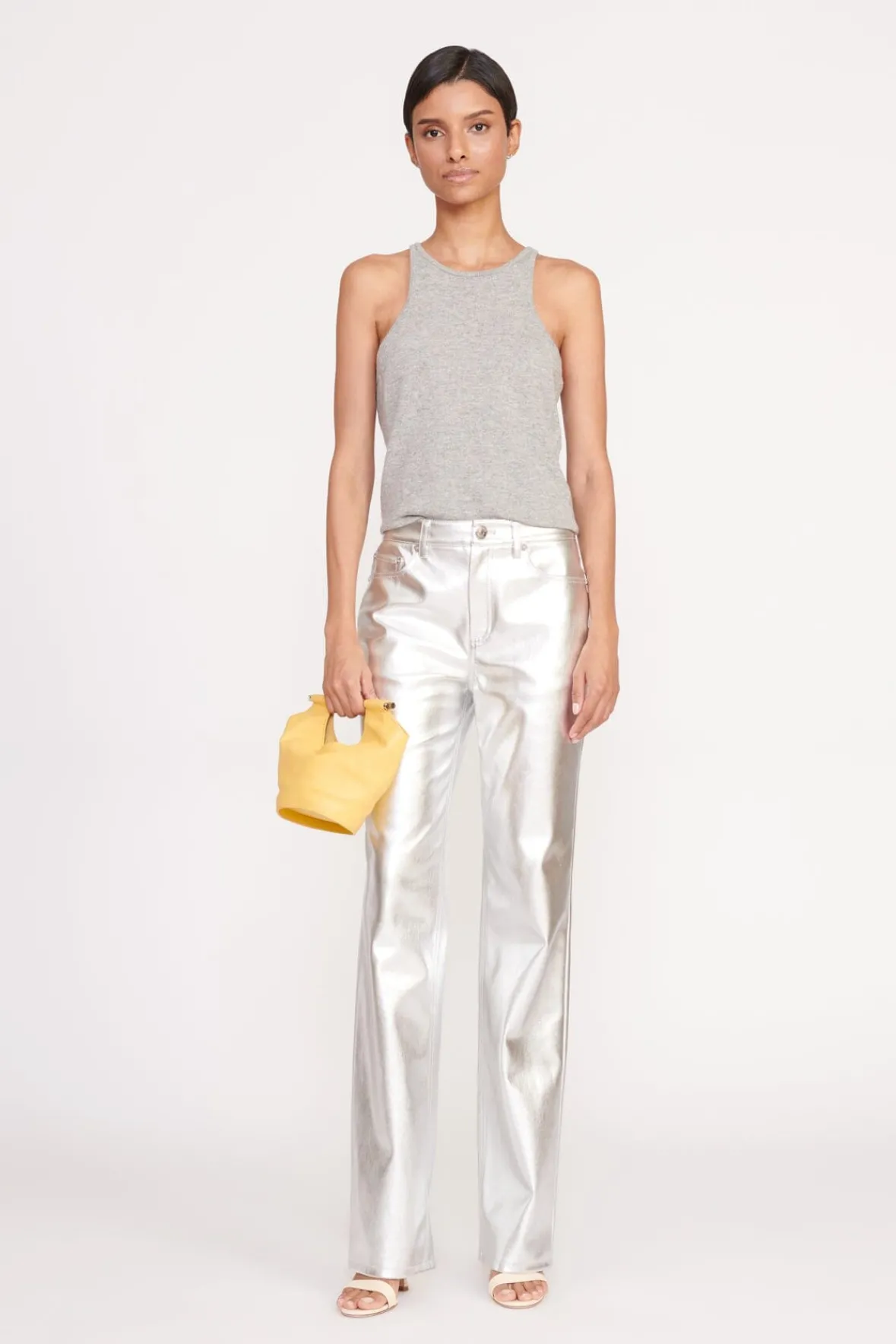 Bucket<STAUD MAR MINI BUCKET BAG BUTTERCUP