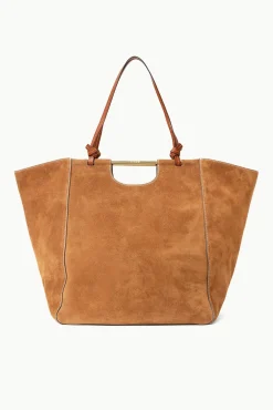 Totes<STAUD MAR TOTE SUEDE TAN