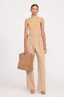 Totes<STAUD MAR TOTE SUEDE TAN