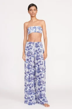 Cover-Ups<STAUD MARZA PANT  BLUE TOILE BLUETOILE