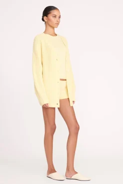 Best Sellers|Knits<STAUD MATILDA CARDIGAN LEMON DROP LEMONDROP