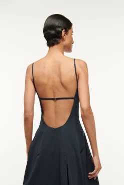 The Evening Edit|Dresses<STAUD MAXI JOLI DRESS   NAVY