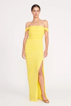 Dresses<STAUD MAXI STORMI DRESS   SUMMER