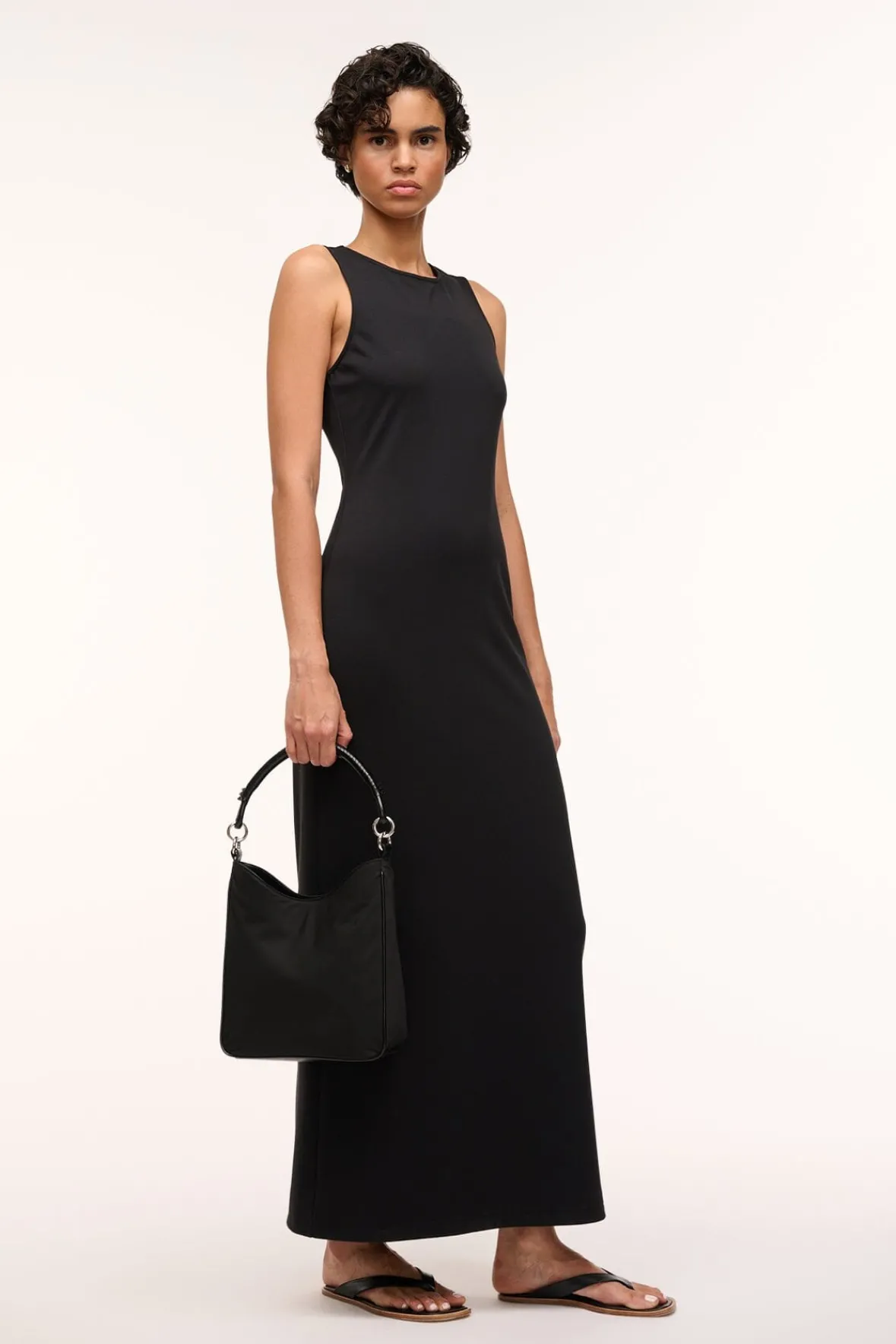 Shoulder<STAUD MEL BAG NYLON BLACK