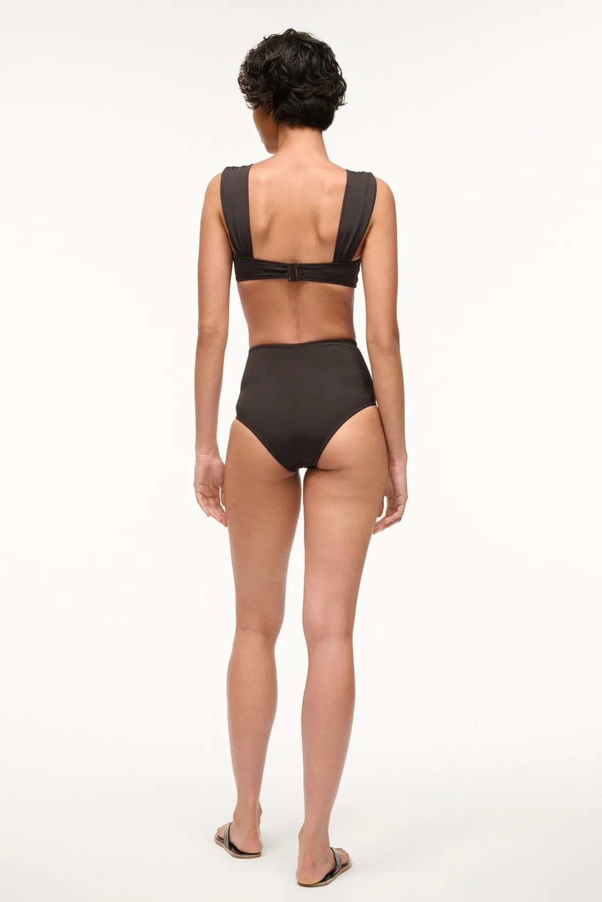 Bikinis<STAUD MELROSE BIKINI TOP BLACK