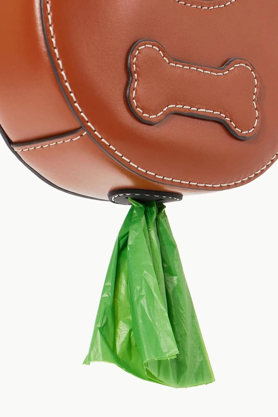 Moon|Pet Accessories<STAUD MICRO MOON POOP BAG CARRIER TAN