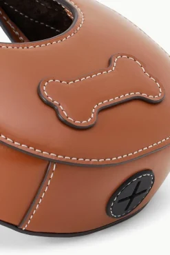 Moon|Pet Accessories<STAUD MICRO MOON POOP BAG CARRIER TAN