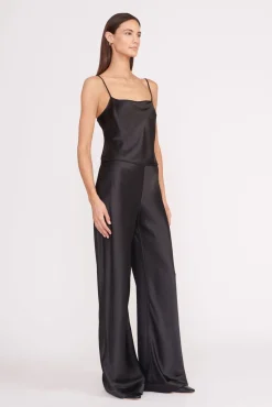 Essentials|Tops<STAUD MILES REVERSIBLE TOP BLACK