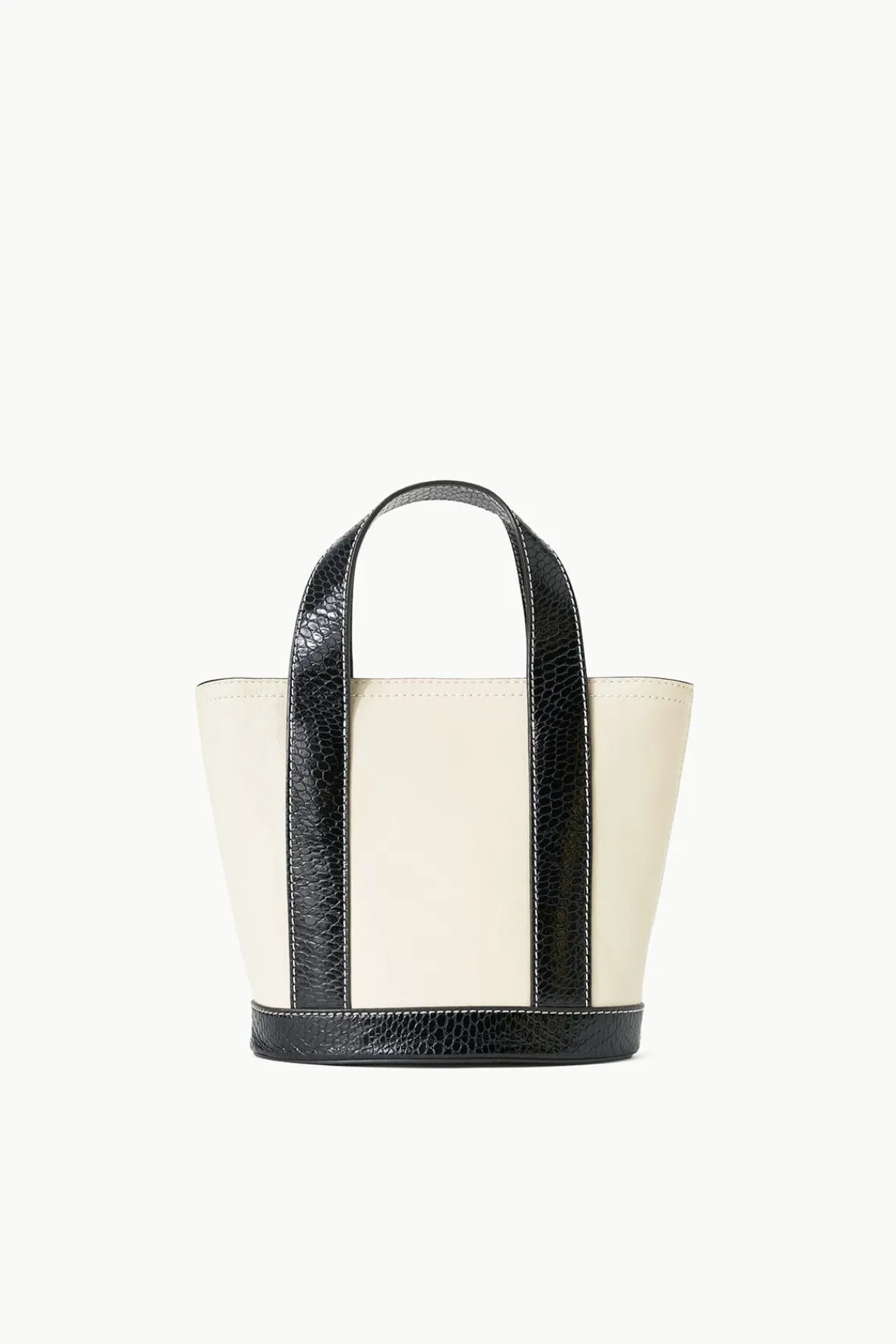 Allora|Totes<STAUD MINI ALLORA TOTE CREAM BLACK