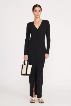 Allora|Totes<STAUD MINI ALLORA TOTE  CREAM BLACK