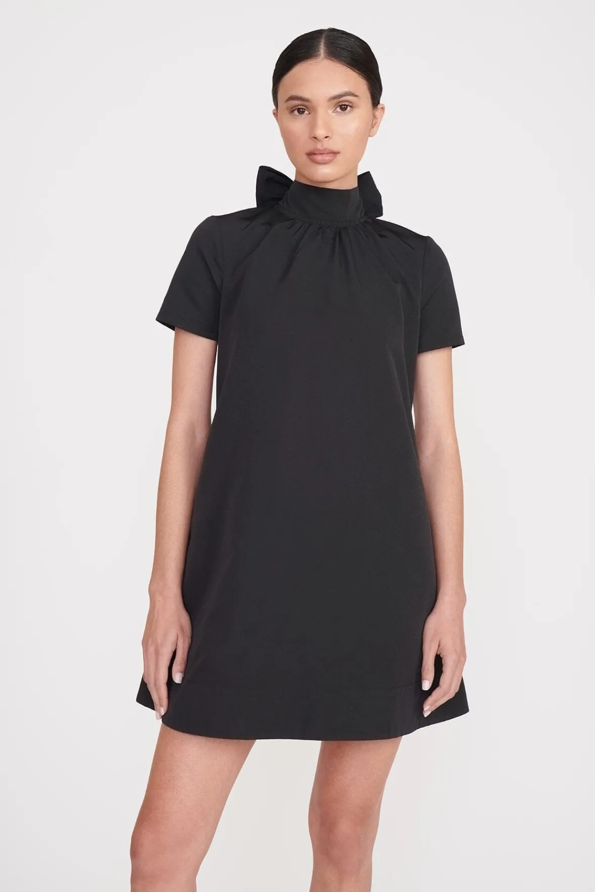 Best Sellers|Dresses<STAUD MINI ILANA DRESS BLACK