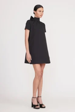 Best Sellers|Dresses<STAUD MINI ILANA DRESS BLACK