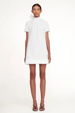 STAUD Bride|Best Sellers<STAUD MINI ILANA DRESS   WHITE