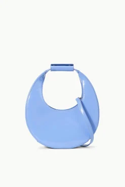 Moon|Crossbody<STAUD MINI MOON BAG BLUE HYDRANGEA BLUEHYDRANGEA