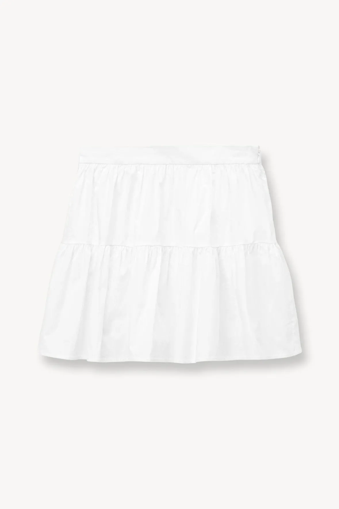 Poplin Shop<STAUD MINI SEA SKIRT WHITE