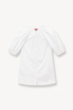 Poplin Shop|Dresses<STAUD MINI VINCENT DRESS WHITE
