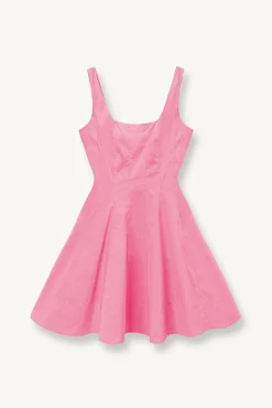 Poplin Shop<STAUD MINI WELLS DRESS   PLUMERIA