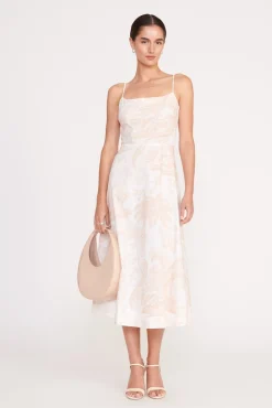 Moon<STAUD MOON BAG   BEIGE