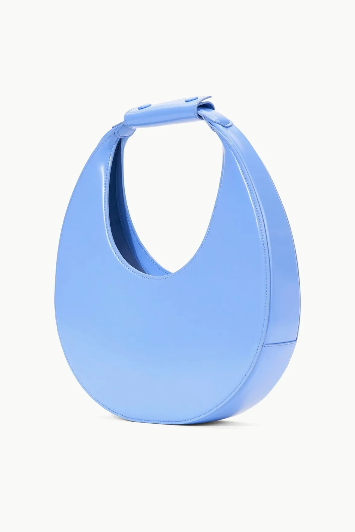 Moon|Shoulder<STAUD MOON BAG BLUE HYDRANGEA BLUEHYDRANGEA