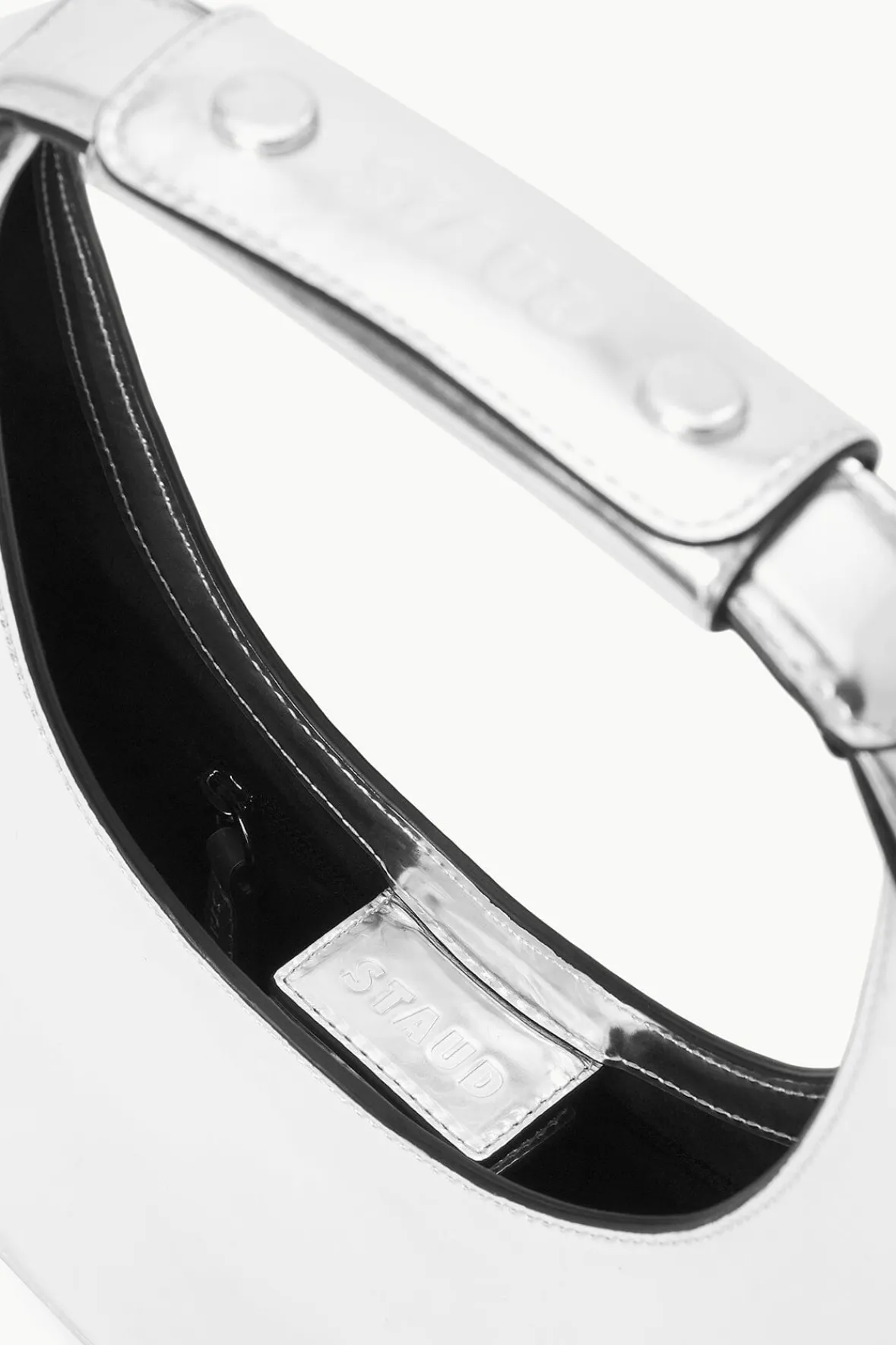 Moon<STAUD MOON BAG CHROME