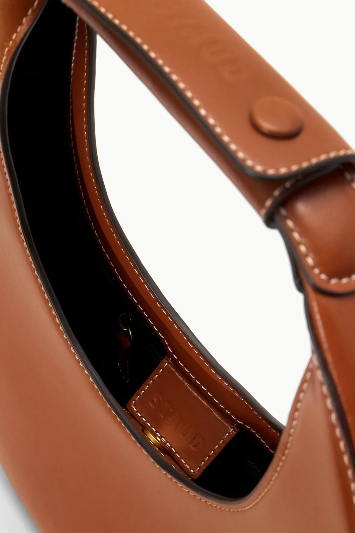 Moon|Shoulder<STAUD MOON BAG SADDLE