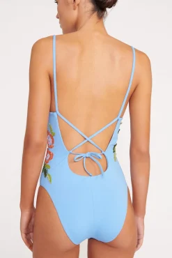 One Pieces<STAUD NAHLA ONE PIECE  DIAMOND ROSE DIAMONDROSE