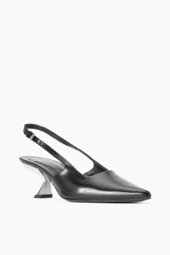 Heels<STAUD NEVE SLINGBACK HEEL  BLACK METALS BLACKMETALS