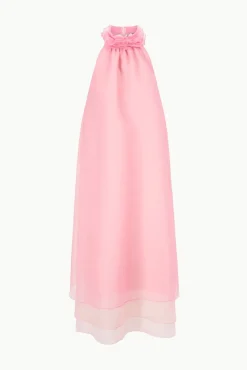 Dresses<STAUD OLEANDER DRESS  CHERRY BLOSSOM CHERRYBLOSSOM