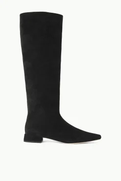 The Boot Shop<STAUD OLGA BOOT BLACK SUEDE BLACKSUEDE