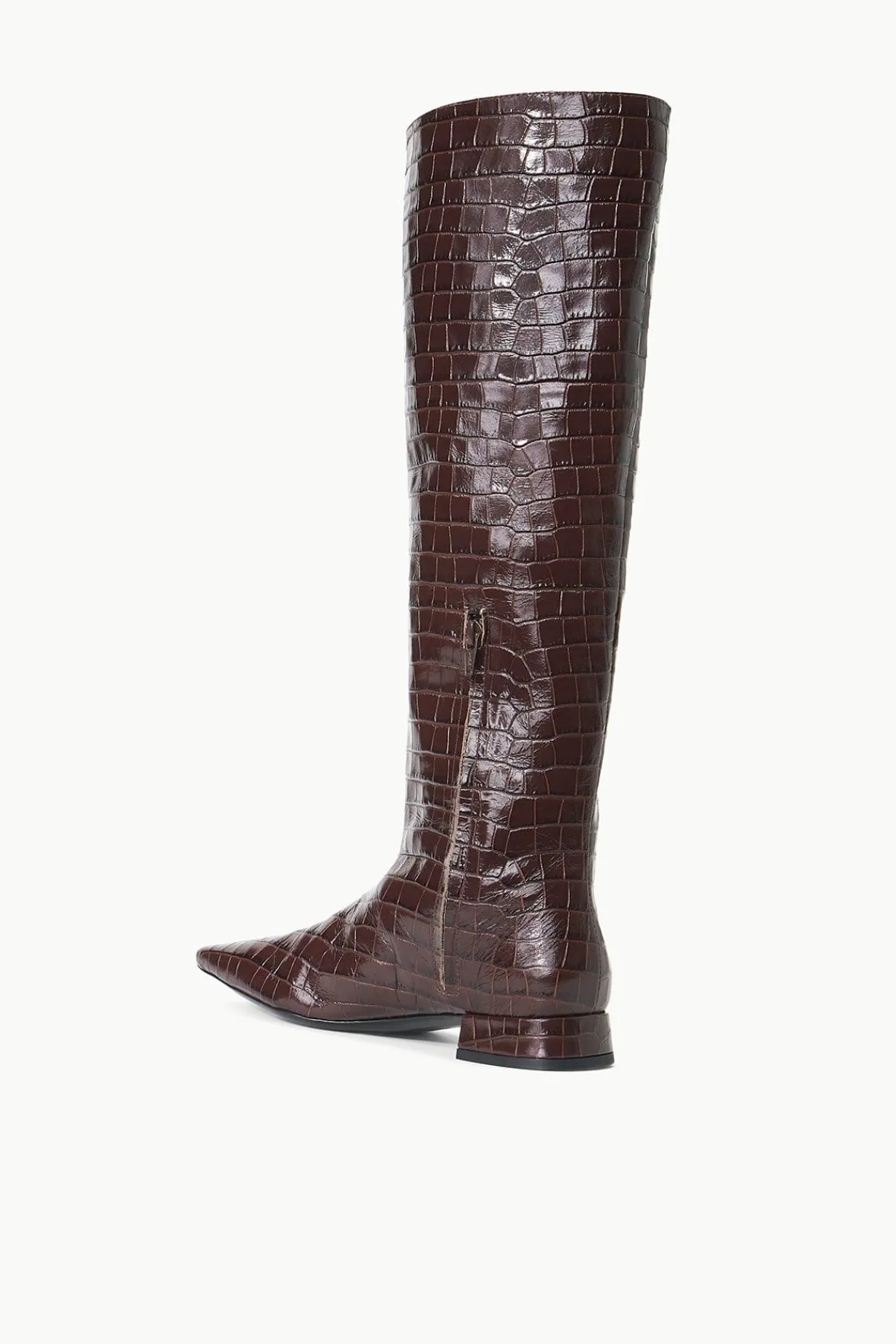 The Boot Shop<STAUD OLGA BOOT CROC EMBOSSED ESPRESSO